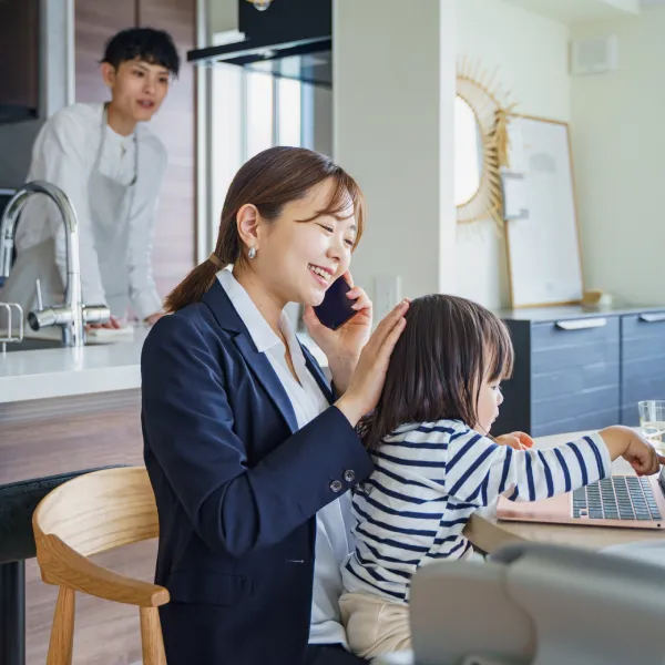 育児と仕事を両立する働き方